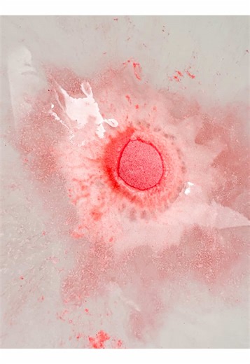 Mars Bath Bomb: Cosmic Self-Care in Your Tub
