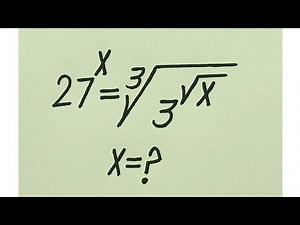 Oxford University Admission Interview Trick! | x=? | Algebra