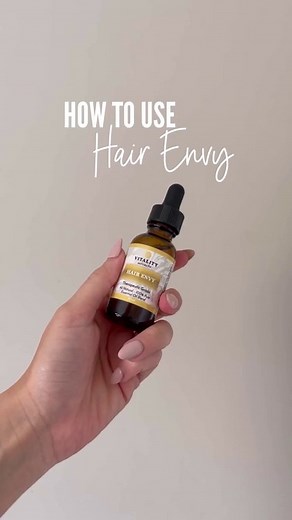 How to use Hair Envy!! Click link to shop Hair Envy essential oil 👇🏼 https://www.vitalityextracts.com/products/hair-envy | Vitality Extracts Essential Oils