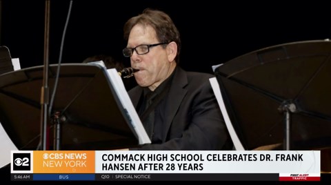 Commack High School's legendary band leader retiring