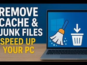 How to Remove Cache and Junk files on Windows PC