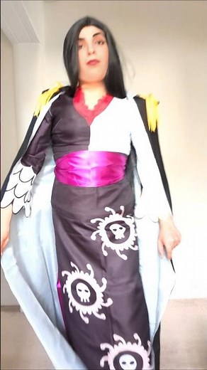 Boa Hancock cosplay Transformation #onepiece #onepiececosplay #boahancock #boahancockcosplay