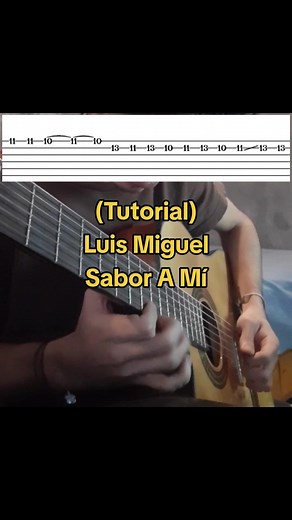 (TUTORIAL) LUIS MIGUEL ~ SABOR A MÍ (REQUINTO DE GUITARRA) #fyp #parati #guitarra #tutorial #tuto #tabs #tab #cover #requinto #luismiguel #luismi #saborami #bolero #viral #viralvideo #foryou #paratii #guitar #guitarrista #guitarraacustica #guitarraclasica #boleros #intro #comotocarguitarra #howto #learn #aprende