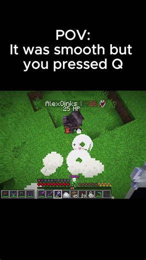 POV video #minecraft #tedrush #lyrics #yosho #editlyrics #mace #goviral #spear #sounds #trending