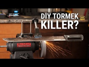DIY Tormek Killer Buck Tool 2x42 Belt Grinder ULTIMATE Precision Upgrade![4K]