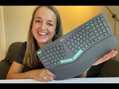 Nulea RT05B Wireless Ergonomic Keyboard- REVIEW- How customizable is this thing? How comfy?