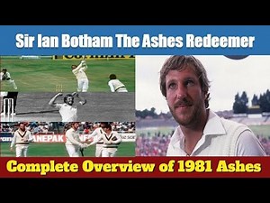 Story of Sir Ian Botham! 1981 Ashes Redeemer #cricket #internationalcricket #ashes