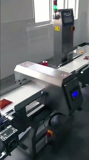 Food Quality Control with Metal Detection & Weighing System in Action