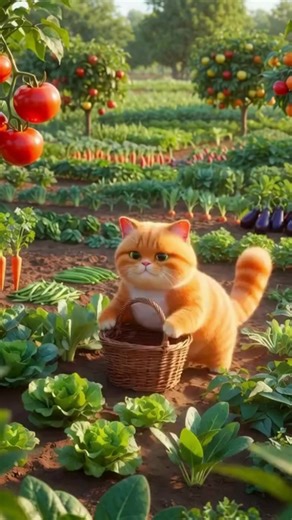 Picking Fresh Vegetables for Market Sales