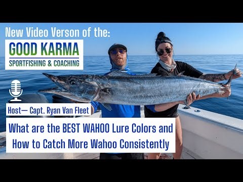 What are the BEST WAHOO Lure Colors and How to Catch More Wahoo Consistently- Including SatFish Tip