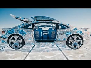 ASMR Luxury Crystal Car | Full Crystal Interior & Exterior — Which Crystal Car Would You Choose?