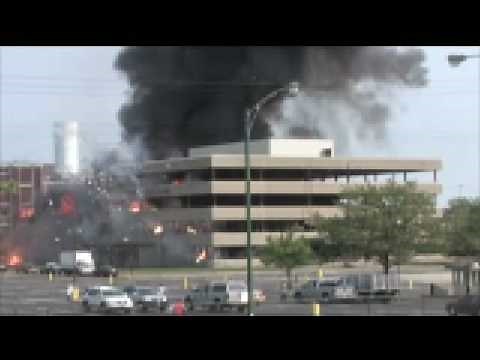 Building blown up for Batman movie