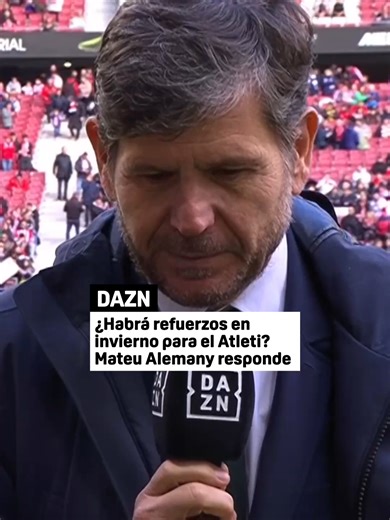 Mateu Alemany y el mercado de invierno del Atleti