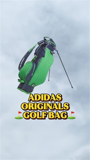 WeLikeGolf on Instagram: "Adidas Originals Golf Bag ⛳️ Would you use this bag? What are your thoughts on the design!? This is a 3 way top golf bag, with a single shoulder strap. It also has a matching rain cover. Adidas makes awesome golf clothes and they came out with adidas original golf line. I have not seen it in person yet, but my girlfriend has and she said the women’s stuff looked awesome @adidasgolf @adidasoriginals @adidas"
