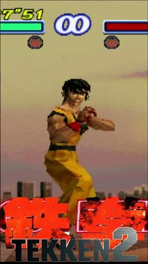 Marshall Law - win poses - Tekken 2 #shorts #tekken2 #law #throws_&_grabs #tekken #fighting