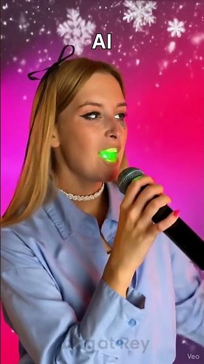 Reality vs AI: who sings better? 🎤🤖😂 #singingchallenge #ai