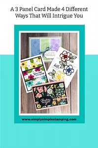 A 3 Panel Card Made 4 Different Ways That Will Intrigue You