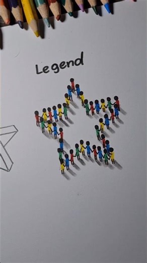 how to draw star ⭐️ Which one is your level