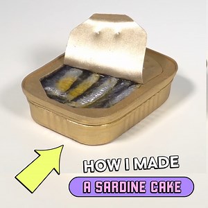 How I Turned This SARDINE Into A Cake! | Sideserf Cake Studio
