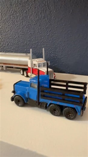 Freshly Overhauled Matchbox Peterbilt Transformed Into a Stake Bed Truck (more to come)