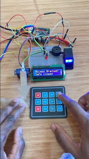 DIY Safe using Arduino Mega Pro Mini