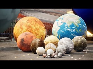 Solar System Comparison in CITY | First Person Perspective