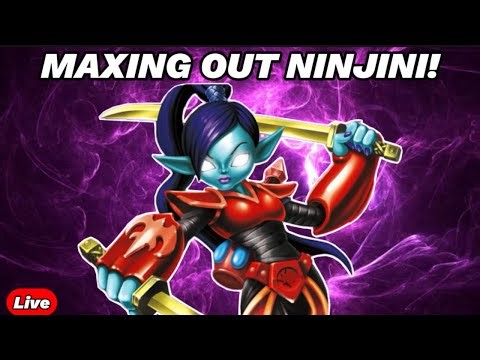 MAXING OUT SCARLET NINJINI! (Skylanders Giants Xbox 360) LIVE