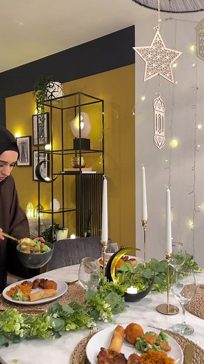 Decorating Ideas for Ramadan Iftaar Table Setup