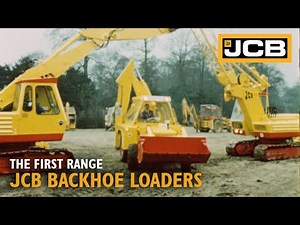The first JCB Backhoe Loader range