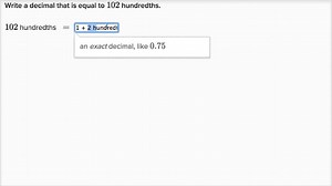 Decimal place value with regrouping