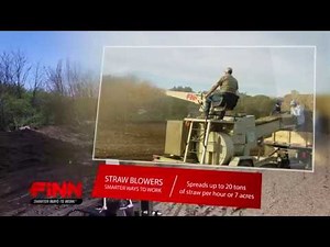 Fibramulch presents FINN Straw Blower video
