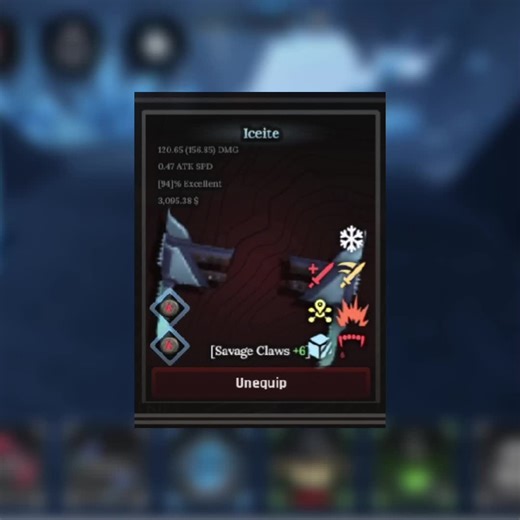 Savage Claw Recipe in The Forge