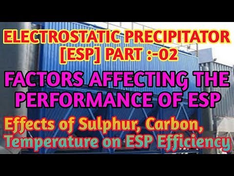 ESP PERFORMANCE || EFFECTS OF SULPHUR%~UNBURNT CARBON~VELOCITY ON ESP EFFICIENCY || [हिंदी]