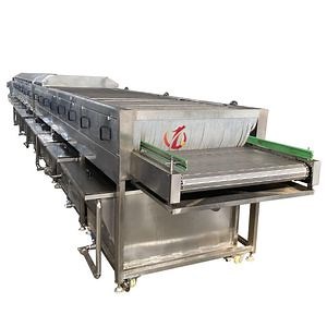 [Hot Item] Automatic Water Spray Tunnel Pasteurizer Machine for Yogurt Water Spray Tunnel Pasteurizer Line