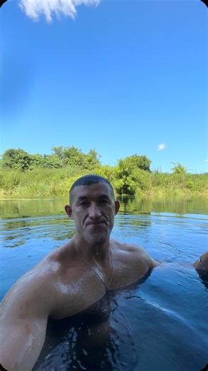 Ігорчик Доценко | I bathe in cold spring water. | Instagram