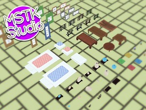 Japanese-Style: Props Pack | 3D Interior | Unity Asset Store
