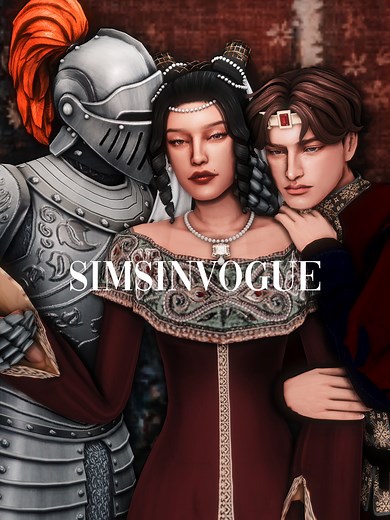 Princess and Knight Story in The Sims 4