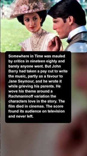 The Score Outlived The Film That Flopped ⏳ - John Barry