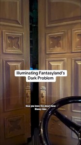 This became standard practice for all Disney dark rides over the years, which is why you can see in Walt Disney World’s Peter Pan as well as Disneyland’s Fantasyland rides. Claude Coats also oversaw the blacklight effects a few years later in the colored waterfalls of Rainbow Caverns Mine Train 🌈 A few points of clarification: The rides we have in Fantasyland now (and that I feature here) are not the originals. In 1983, Fantasyland went through an extensive remodel which demolished the original