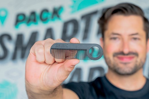 Chicago Comb Co. Model No. 2 Carbon Fiber Review | Pack Hacker