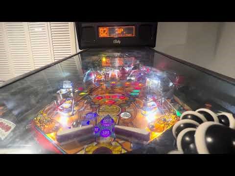 NBA Fastbreak Pinball at our basement