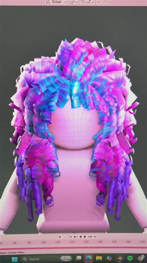 These r the best curls i’ve done yet imo🥹🩷 name: Curly galore in unicorn @Diana van Dalen #roblox #robloxugc #unicorn #zaralarsson