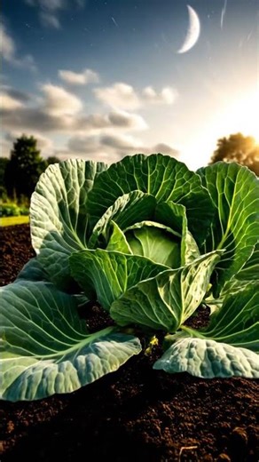 🥬 The Life of Cabbage 🌿 | A Cinematic Time-Lapse of Growth & Harvest ✨