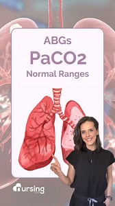 💨 Let's review PaCO₂! 💨 How your lungs manage CO₂ and what it means for your patients! 🚑 🌈 Don’t miss out – snag your FREE cheat sheet with 63 vital lab values at nursing.com/labvalues! #PaCO2 #nursinglabvalues #abgs #freenursingcheatsheet #masterabgs #happynursing #futurenurse #lpnstudent #lpn #lpntorun #rnstudent #nursingschoolproblems #nursingnotes #studentnurse #nursingstudents #nursingschool | NURSING.com