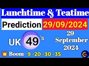 5 Genius Uk49s Lunchtime Prediction Strategies to Revolutionize Your Winnings