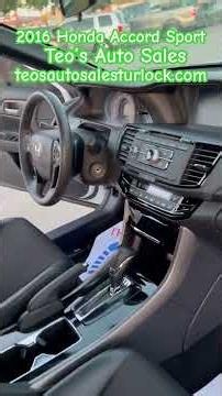 2016 Honda Accord Sport@ Teo’s Auto Sales