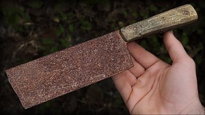 Broken Tip Italian Slicer Knife Restoration | Knifemaking 🔨 #Forging #Blacksmith | Black Beard Projects