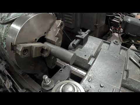 Single point threading on a manual lathe and measuring pitch diameter with wires