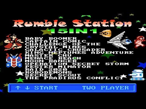 NES 15 in 1 Rumble Station : 90s Arcade Nostalgia