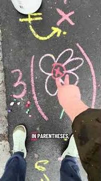 Distributive Property. Flower Style. #math